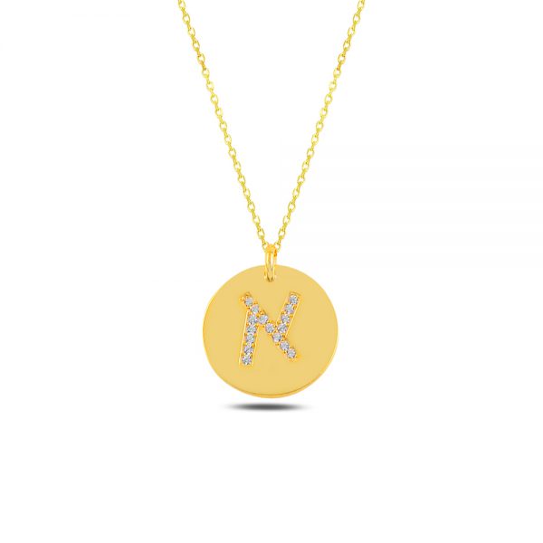 Hebrew letter necklace